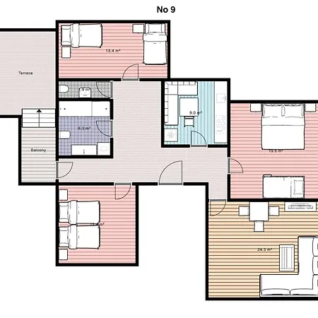 Frei 3 Budget Apartamento